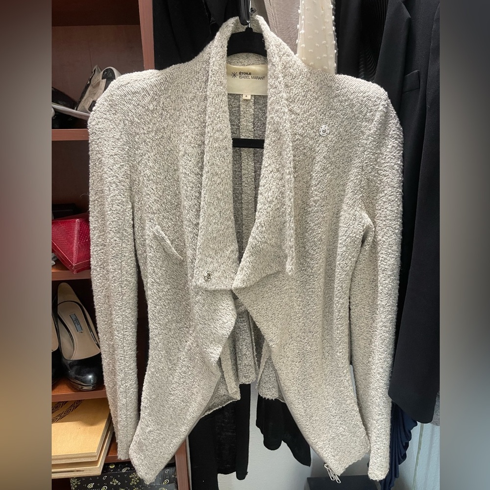 Isabel Marant Étolie Wool Sweater Jacket Sz0